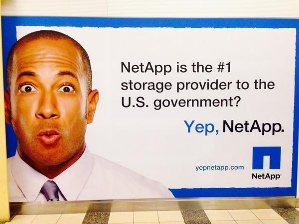 jess__heinrich's tweet photo. Found a familiar face while strolling through @Reagan_Airport. #YepNetApp http://t.co/AT08RwT3ND