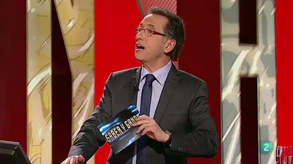 la2_tve's tweet photo. ¡Hola Jordi! ¿Ya tienes preparadas las preguntas? ¡Venga vamos! ¡Empieza Saber y Ganar! http://t.co/NNRWijvd96 http://t.co/4WlzIllJPW