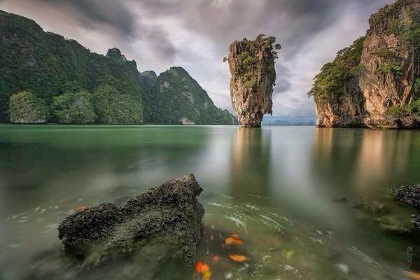 Khao Phing Kam Island also called James Bond #Island  #Thailand