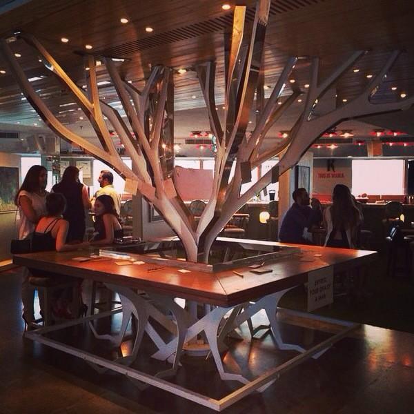 MaeAnnaC's tweet photo. Last night's art exhibition #irisbeirut #art #lebanon #man http://t.co/nU7PJMpwPO