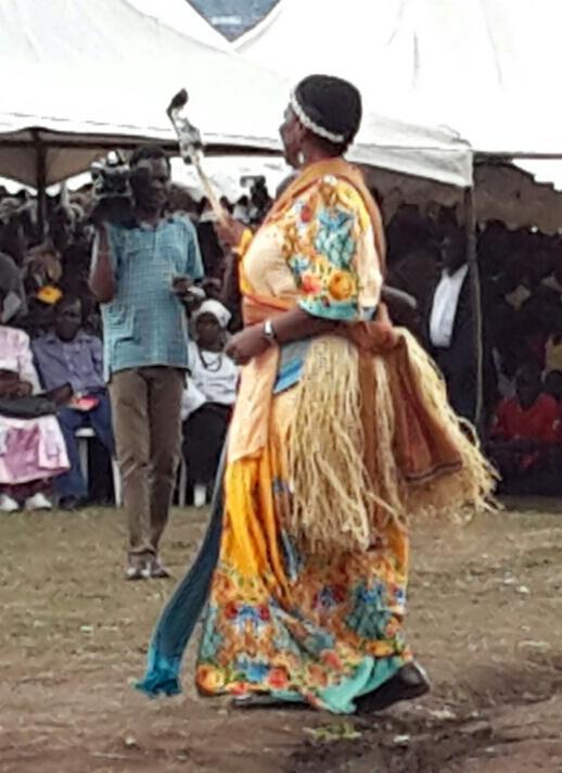 Energy Minister Irene Muloni gets  jiggy to Kadodi dance - #Imbalu celebrations, Mutoto Cultural Grounds Mbale