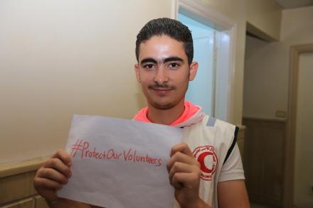 BritishRedCross's tweet photo. The Palestinian Red Crescent have had 7 volunteers killed while on duty in Syria #ProtectOurVolunteers #WHD2014 http://t.co/pDV3X4JIOJ