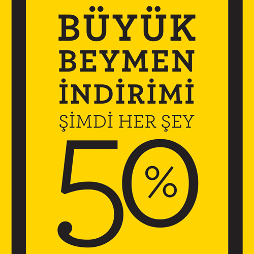 Stilin'de Büyük Beymen İndirimi başladı! - goo.gl/Foi79K