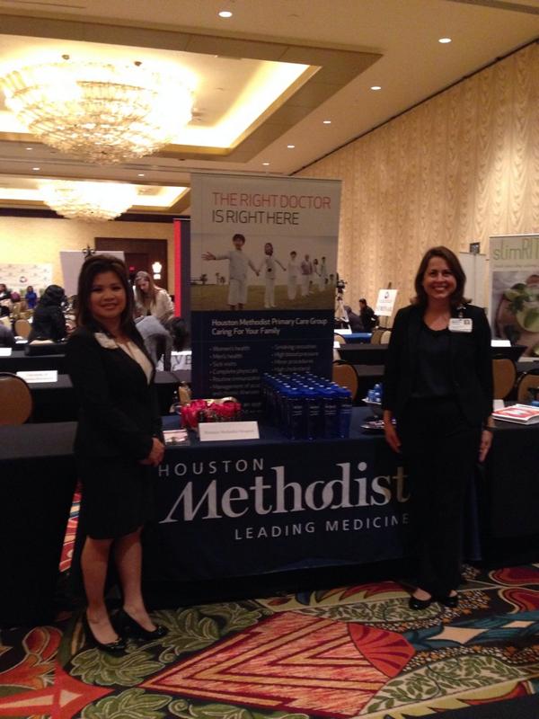perchess's tweet image. Representing Houston Methodist at Hispanic Chamber of Commerce! @MethodistHosp
