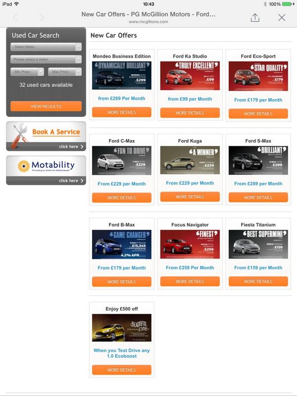 pgmcgillion's tweet photo. What about these for some great #newcar offers
http://t.co/78T9jWU7xo http://t.co/0DOIO29x25