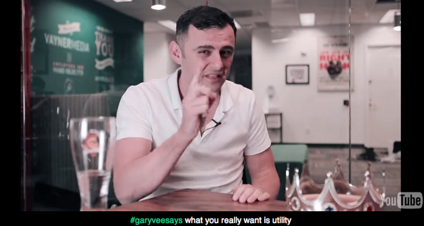 garyveesays's tweet image. @Inc @garyvee  #garyveesays "what you really want is utility"  in 6 sec stepup.io/videos/4534822… via @stepupio