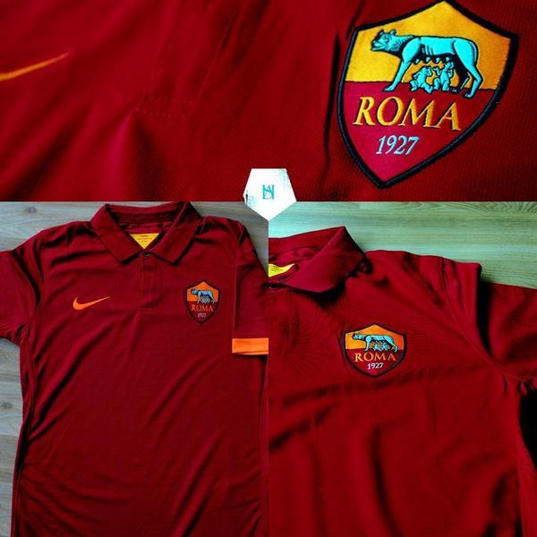 LEGsport's tweet photo. HOT SALE!! Jersey AS Roma Home Official 14/15. S M L XL. contact 082231030074 #Malang #jerseygradeori http://t.co/mlXePbJ6SR