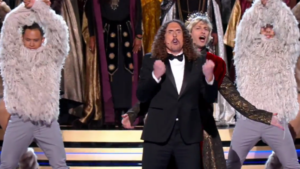 YouTube's tweet image. Our favorite #Emmy highlights from Weird Al parodies to epic smooches → goo.gl/F7O96T