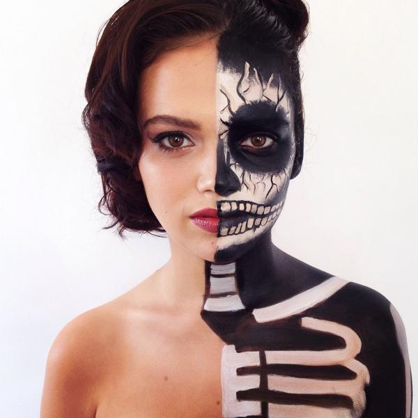 JCBMUA's tweet photo. London finals- #beautylieswithin #MUA  #makeupacademy #theatricalmakeup #art #SKULL @MACcosmetics @Smashbox http://t.co/fxlKlMWmZv