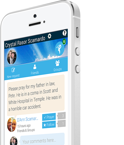 Prayrful's tweet photo. It's easy to invite your Facebook friends to Prayrful. Search for them through the app! http://t.co/pPtOCYlAer http://t.co/mIIsBrZmfm