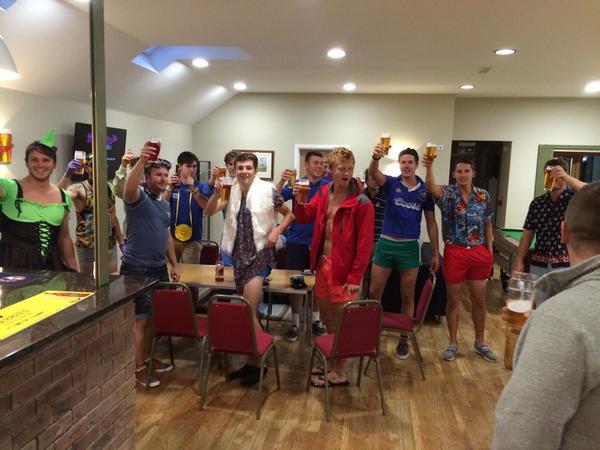 The <a href="/NewportCricket/">Newport cc</a> Boys and Gals finishing a long day in the damp. Off to <a href="/19wwcc19/">West Wittering CC</a> after fines #T20