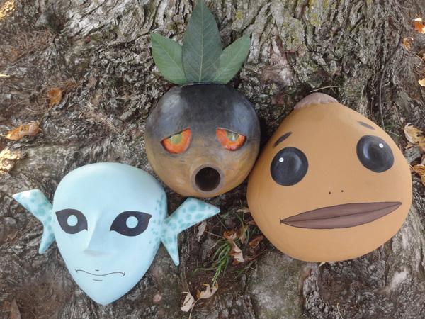 Zelda Universe on Twitter: "Inspired by the world of Termina, these are the  Goron, Deku and Zora masks from Majora\