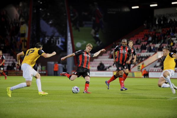 "O'Kane's thunderous shot cannons off the crossbar earlier in the half" <a href="/eunan10/">Eunan O'Kane</a>  bit.ly/1lctGYk #AFCBvNTFC ”