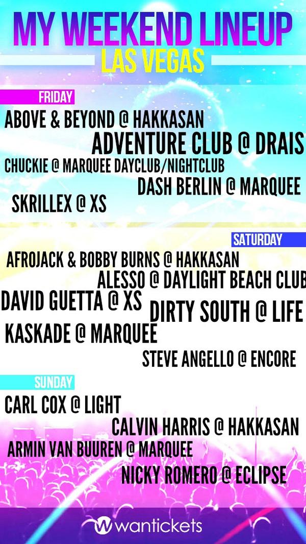 Labor Day Weekend is finally within reach! Check out the full event list here: bit.ly/1zzWNGi #vegas #edm