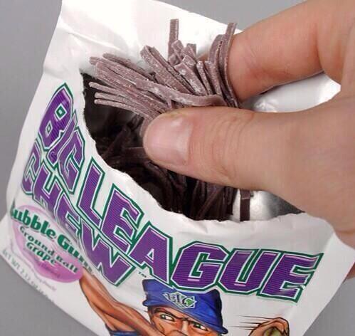 BallFieldSwag's tweet photo. When you feeling the swag you have the chew http://t.co/gHbfJZtajd