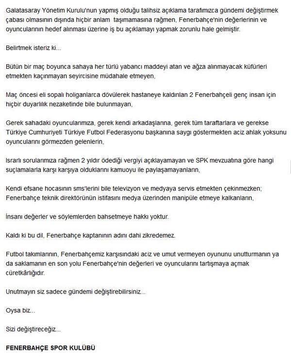Sen ne kadar BÜYÜKSÜN <a href="/Fenerbahce/">Fenerbahçe SK</a>