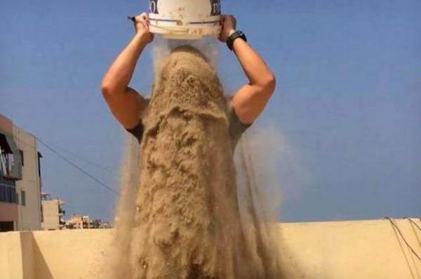 illumynous's tweet photo. THIS > Palestinians launch #RubbleBucketChallenge to create awareness for suffering in #Gaza http://t.co/3Yh5DG8Ptj http://t.co/hXnGq4zq47