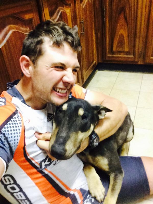 MrsAlissaT's tweet photo. National dog day!!! - celebrating my dog Cino (or Chernobyl) and my dawg @Henri_charl !!! So much love for these two! http://t.co/g4vwqxDkGY