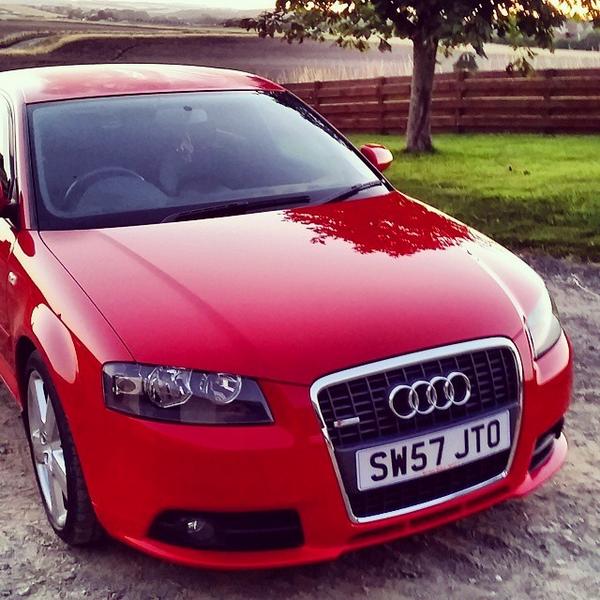 RBcastro_'s tweet image. Another picture of the SLine #itsclean #gonnatrykeepitlikethat #bestcarivehadyet #audi #a3