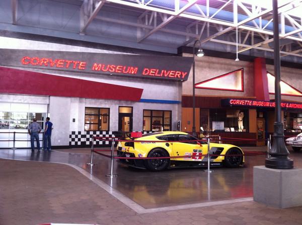 pmh63split's tweet image. They have our next @CorvetteRacing car ready for delivery @corvettemuseum