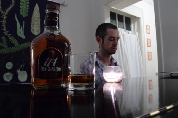 Playing a slow sweet song for <a href="/MeetOldGrandDad/">Old Grand-Dad</a> #whiskey.