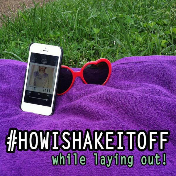taylornation13's tweet image. HOW, WHEN &amp;amp; WHERE do you Shake It Off!? Show us with #HowIShakeItOff! smarturl.it/TS1989