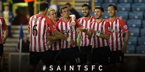 GPelle19's tweet photo. Happy to have beem able to contribute to my team's victory. Tnx to all 1.110 #saintsfc fans who came over to support👍 http://t.co/pjSZ7ckaaf