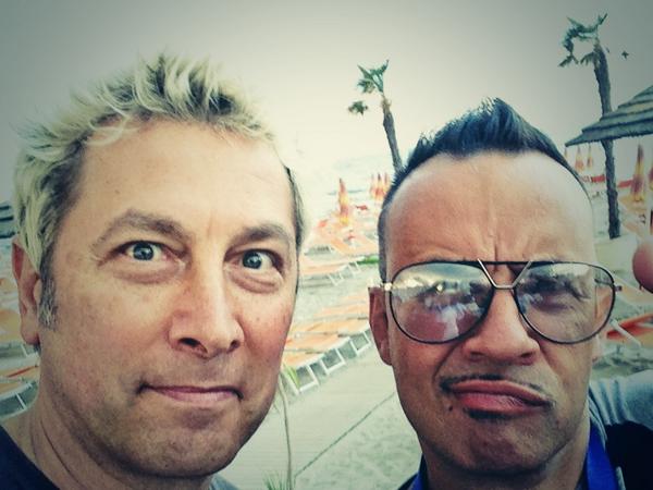 VIRGINRINGO's tweet photo. So my friends! #RockVsRap #MasterFreeze #MovidaForChildren @PapeeteBeach #MilanoMarittima http://t.co/MLRLncy3yn