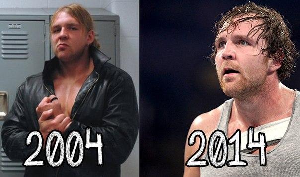 Inna on X: "Evolution of Dean Ambrose: #DeanAmbrose #JonMoxley  #LunaticFringe #wwe #hwa #evolution http://t.co/qrt4zHlFep" / X