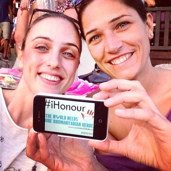 CuoreSolidale's tweet photo. Ci arrivano da tutto il mondo le foto con l'hashtag #iHonour #WHD2014: grazie!
Fallo anche tu: http://t.co/B6uIlUMLun http://t.co/lUtzV2ROPl