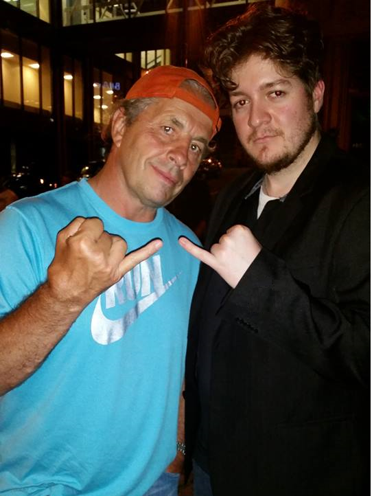 TylerBurnsBand's tweet photo. @BretHart Me with One of the classiest guys you'll ever know. The Best There Is, Was, &amp; Ever will be Bret Hart. http://t.co/yRBwGXlF6m
