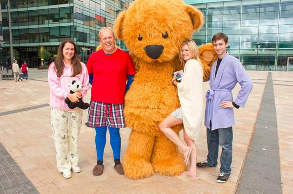 actnforchildren's tweet photo. Great to see #pyjamming in #salford @MediaCityUK @TheLandingMCUK :) http://t.co/FWg9Dj6F7q