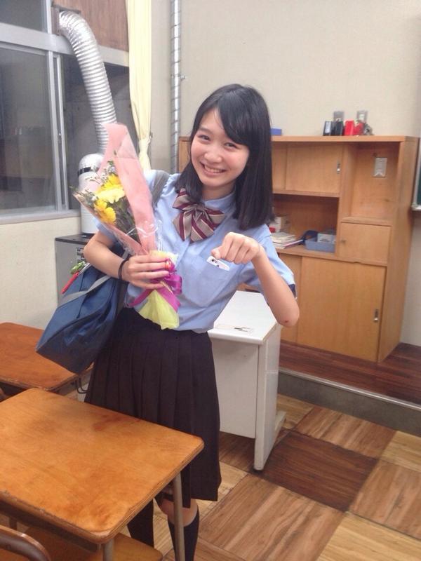 岡本夏美 Gtoクランクアップの時の写真 Http T Co Nppnxukwxf