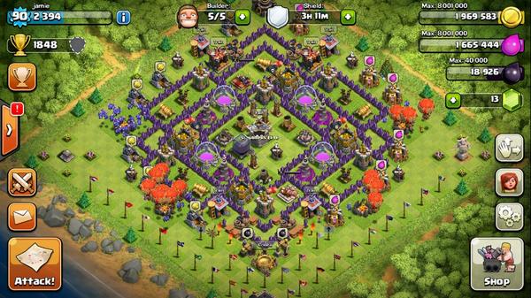 EarnGems's tweet photo. Town hall 9. Level 90. Join Scrubbers elite! Best clan around #clashofclans #freegems http://t.co/3RHsKYXdif