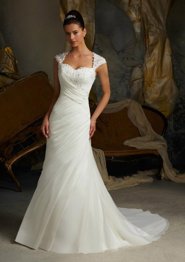 Mori Lee 5103 Size 12 White 
karmabridal.com/product-p/wd36…