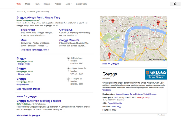 DailyMirror's tweet photo. You'll never believe what happens when you search for bakery chain
http://t.co/VT1WuriFWM #fixgreggs http://t.co/dyKwFyqLKl