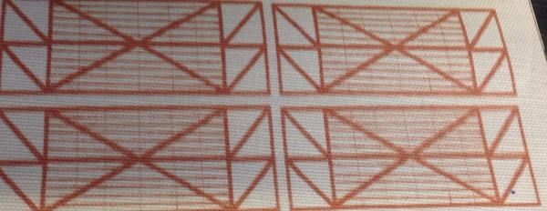 Test print of a new pattern from our soon to launch outdoor line. Which of our existing patterns should go outdoors?