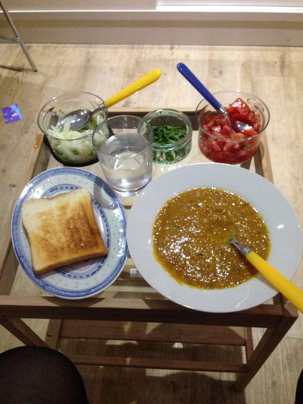 radeats's tweet image. My best friend made this, who even needs restaurants? #comfortfood #daal