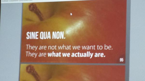 CoffeeB4Content's tweet image. Do our students share and identify with our core values? #higheredproblems #cssummit