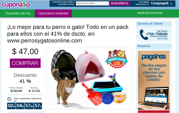 PerrosyGatosEC's tweet photo. Mira todo lo que te puedes llevar para tu gatito por sólo $47 Aprovecha, sólo quedan 2 días!! http://t.co/5a87g9c3Ac http://t.co/CoWhGcF0ii