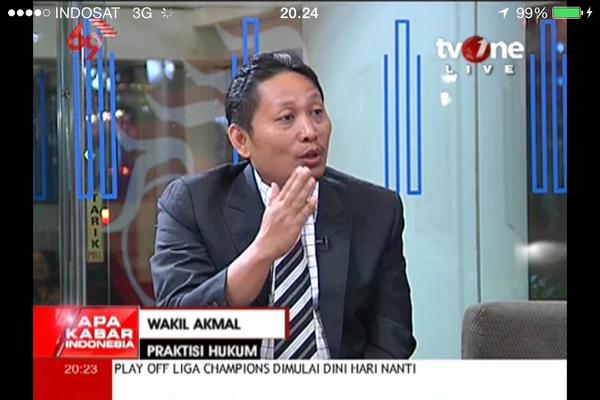 Kejujuran ilmiah dan integritas pengalaman praktek adlh mahkota seorang profesional, permohonan Prabowo ditolak MK