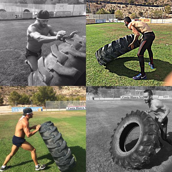 desean_lars's tweet photo. #crossfit #workout #football #fitness #fitforwork #befitnow #summer #villajoyosa #rugby with@ericelmasnegro http://t.co/DH6w0em3jt