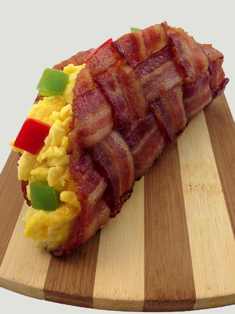baconstripporn's tweet photo. Bacon taco http://t.co/HQQU8RvHwB