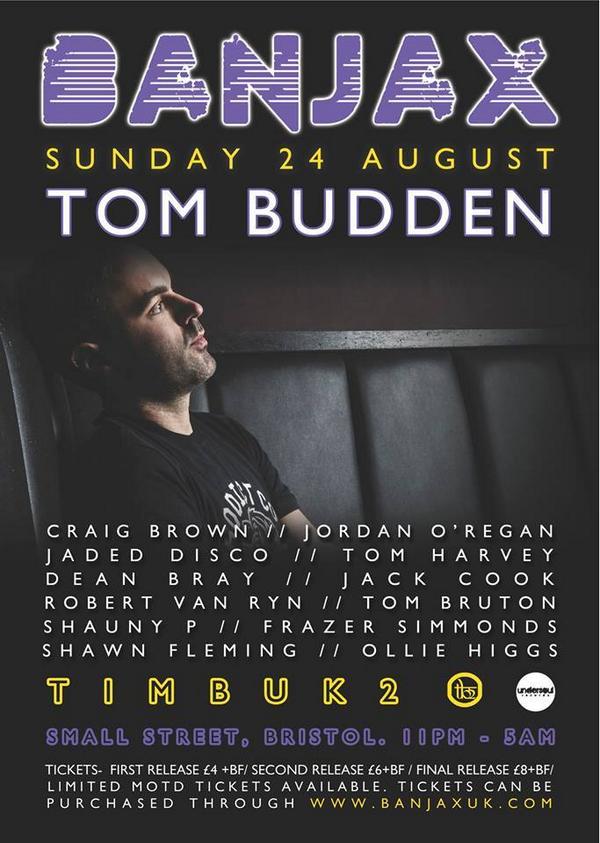 BrisLiveTweets's tweet photo. @BanjaxBristol  with @tombudden this Bank Holiday Sunday.

Limited advanced ticket left

http://t.co/qag0cETV8O http://t.co/vaXVa05v29