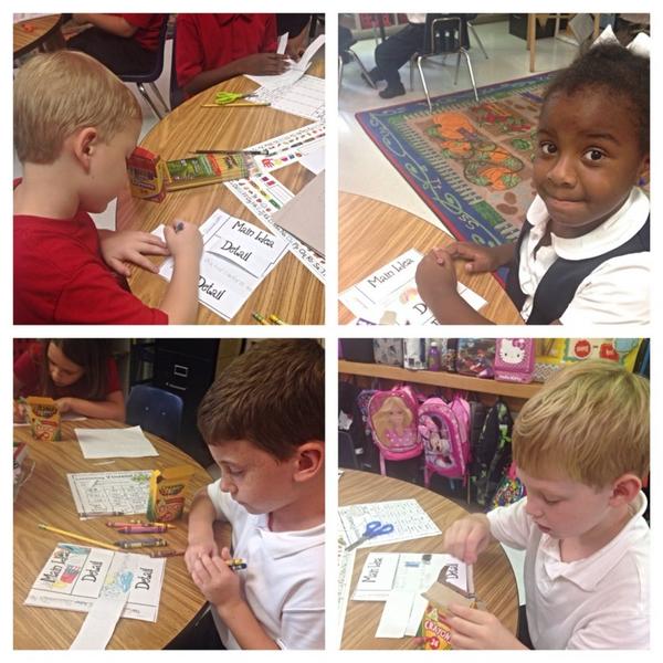 Knowing the main idea and details of a story makes reading more exciting! <a href="/MaryBAustin/">Mary B. Austin Elementary</a>
