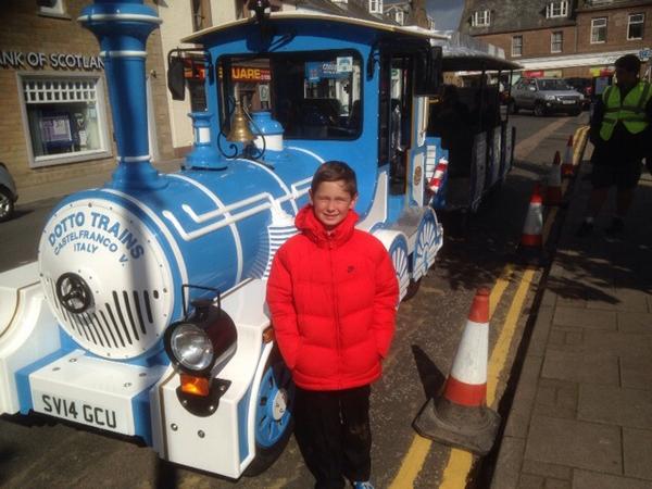 Just been on the Stonehaven Land Train, it is fantastic. You should try it. Runs every hour from 10am till 4pm daily