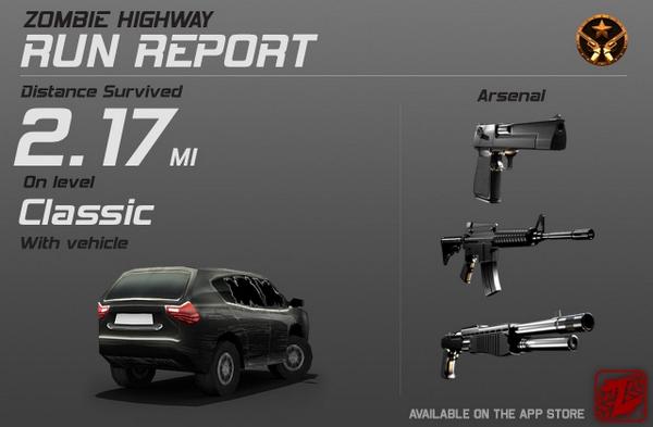 Keyatannery's tweet image. I just survived 2.17 mi on Zombie Highway! bit.ly/zhlite-new