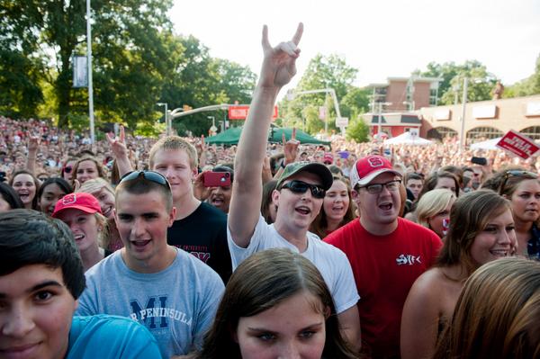 NCState's tweet image. Retweet if you&apos;ll be at #Packapalooza on Saturday, 8/23! thinkand.do/3yyWlY