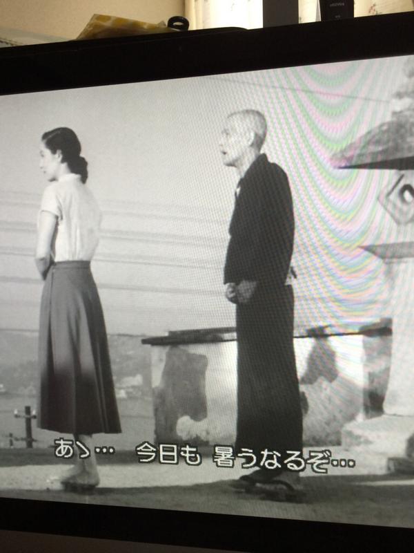 Ashikenichi2's tweet photo. 笠智衆「あぁ、今日も暑うなるぞぃ」 http://t.co/RavYcSuYft