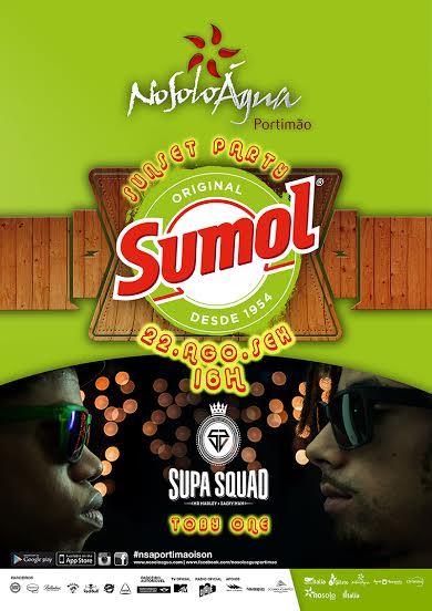 NSAPortimao's tweet photo. Dia 22 de Agosto - @SumolOriginal Sunset Party - concerto de Supa Squad e Toby One no @NSAPortimao !!! http://t.co/hA0dcbpUQU